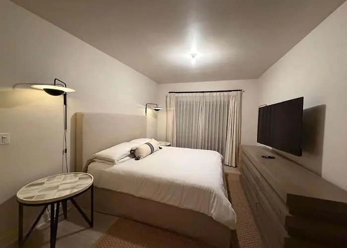 Modern 2BR Beach Walk Retreat with King&Coastal Vibe