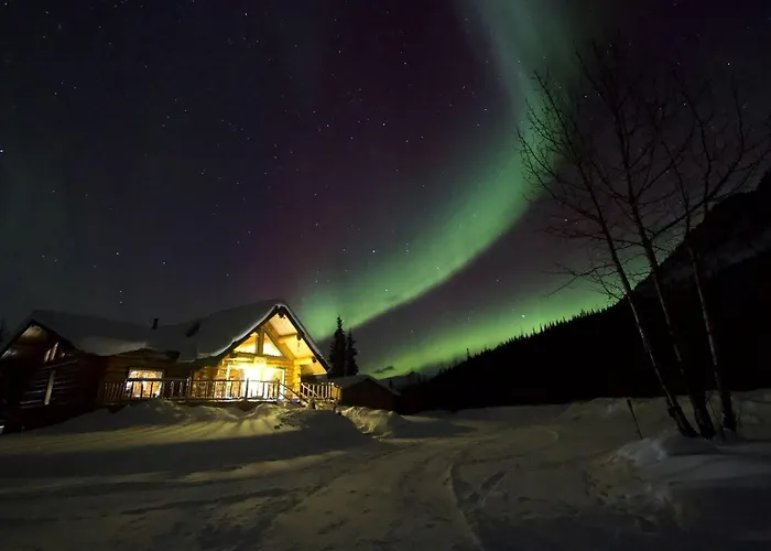 Secluded Rustic Wilderness Lodge & Cabin Retreat With Private Lake, Sauna & Adventure Trails Near Tok, Alaska