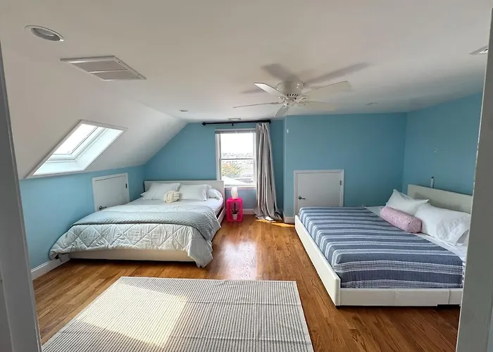 Bright Lavallette 4Br Private Yard Walk To Beach