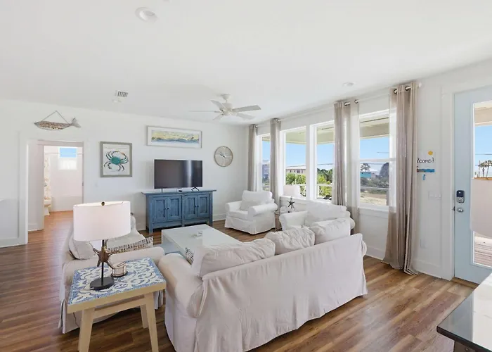 St George Island Pet Friendly 4 Bedroom- Game Room