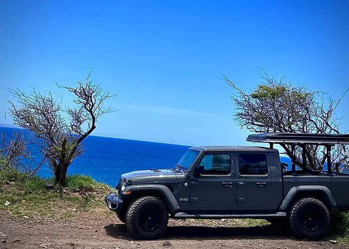 Aloha Glamp Explore Maui With Our Jeeps Camper