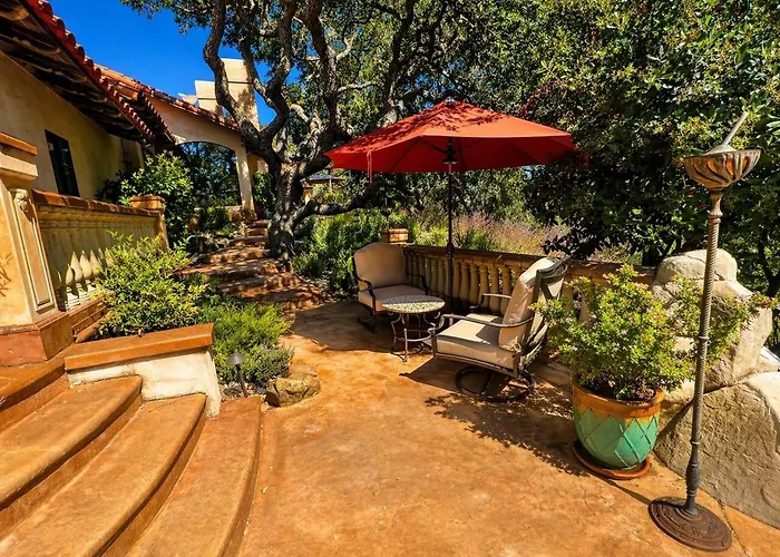 Wine Country Italian Casetta Waterfall Hot Tub