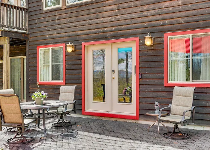 Fire Pit & Forest Views: Lakes Region Retreat