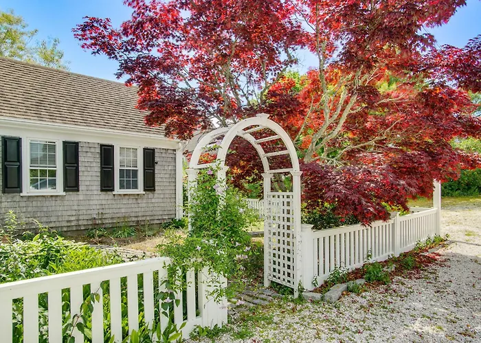 Walk To Beaches! Waterfront Hyannis Gem W/ Sunroom