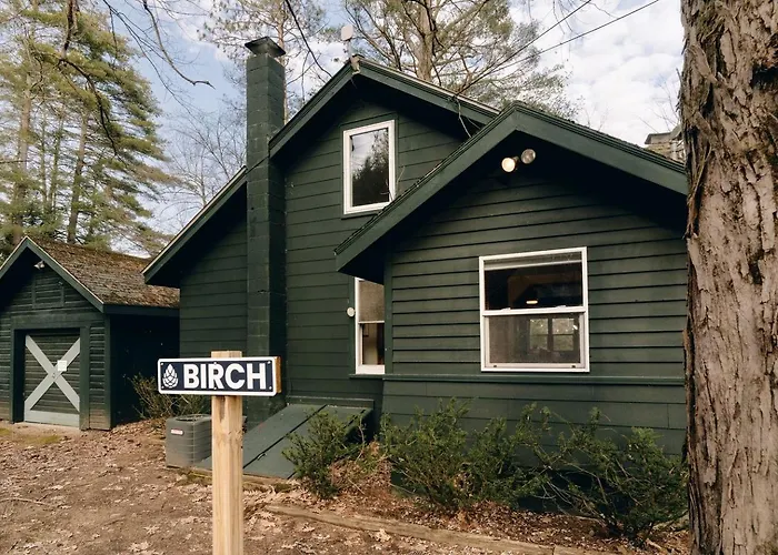 Waterfront Birch Cabin