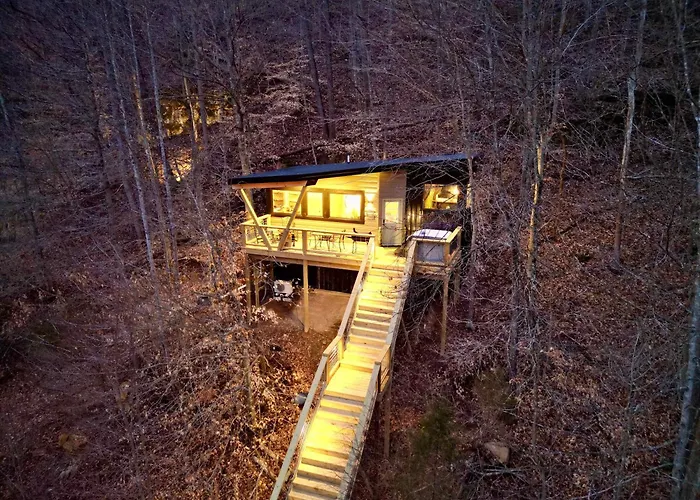 Bigfoot'S Bluff - Hot Tub- Forest Canopy Cabin Rrg - Located 5 Min From Nada Tunnel