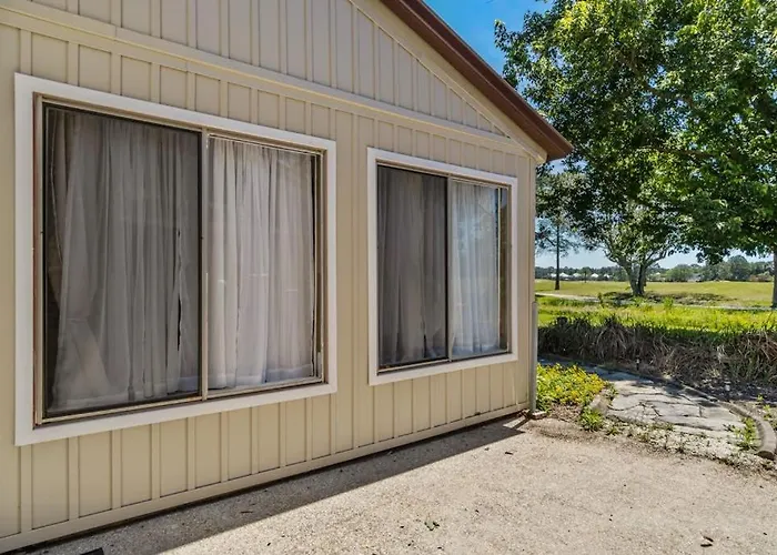 Dog Friendly Coastal Townhome With Golf Course Views Patios And Washer Dryer