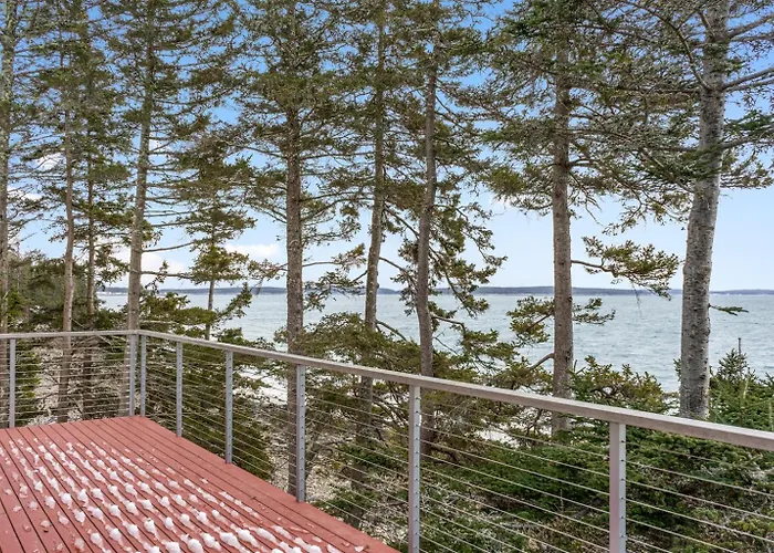 Reed Shore Cottage Oceanfront, Sunset View, Private Shore Stairs, Harbor Watch