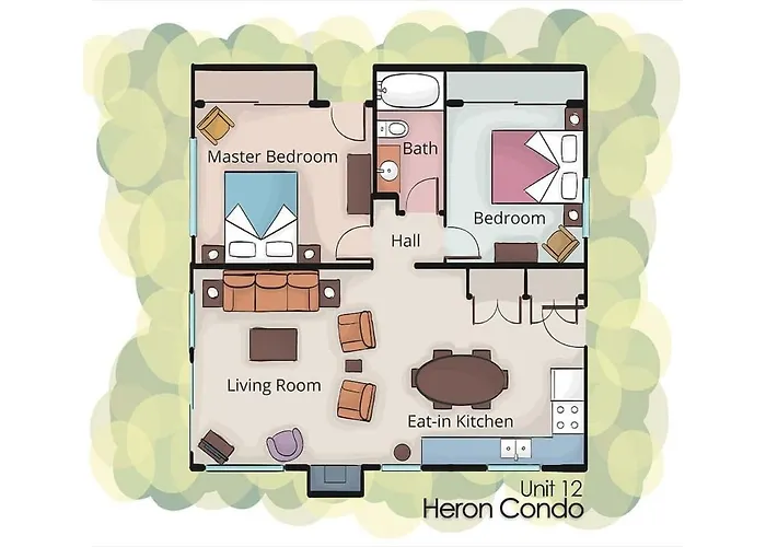 Hi-Tide Resort Queen Bed Unit 12