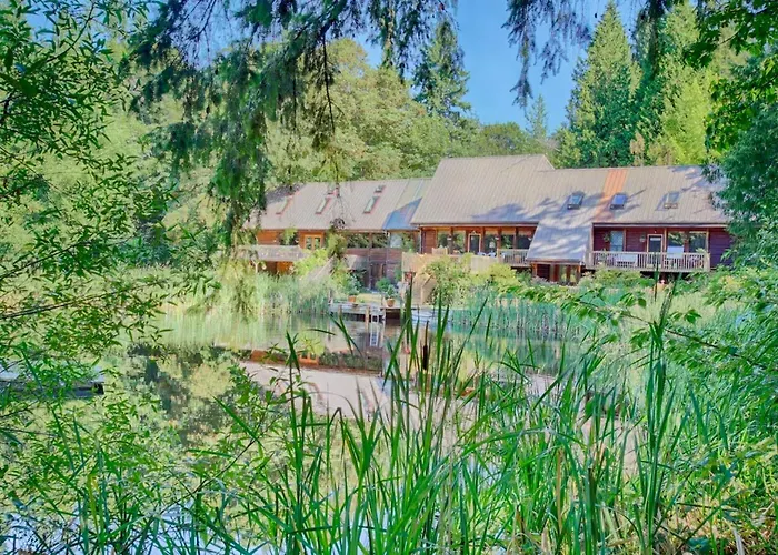 Gig Harbor Log Estate W/ Classic Cars & Game Room!