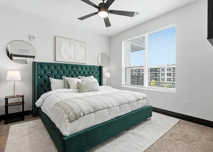 Modern Emerald Oasis Stylish Decatur Getaway