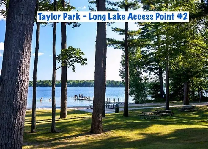 Long Lake Escape 1Br Modern Upper Unit 15 Min To Downtown Traverse City