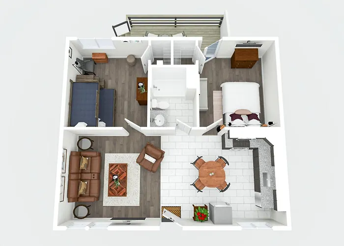 Stylish 2-Bedroom Updated Village Getaway