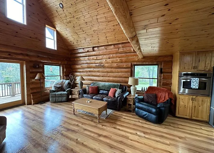 Cozy Log Home, Best Location!