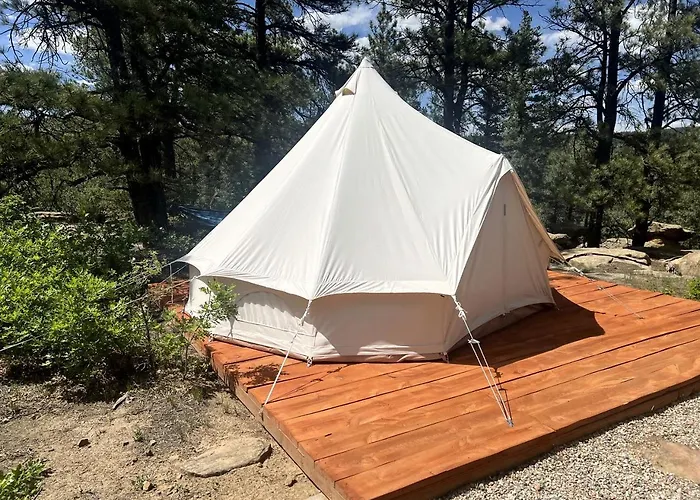Private Bell Tent With Amazing Stargazing In Colorado