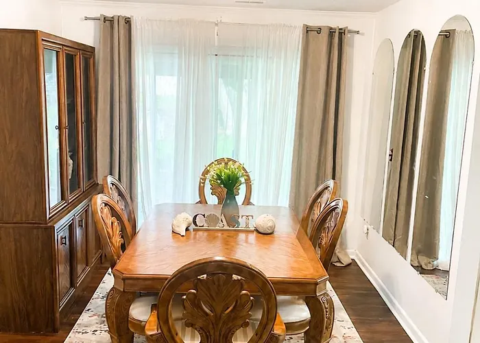 Comfortable Furnished 3Br Home, Extended Stay Are Welcome, Near The Military Base And Nc Beaches