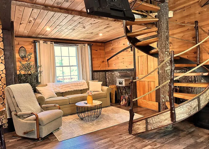 Real Treehouse Adventure Rustic Meets Luxury