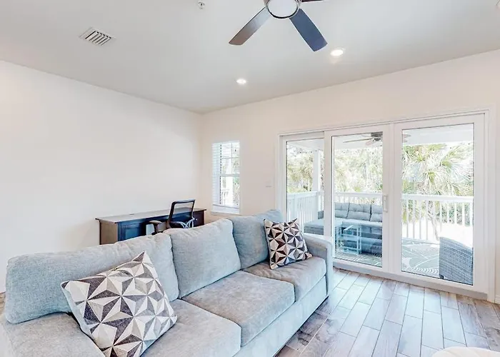 Dog-Friendly Townhouse With Private Beach Hot Tub Pool Tennis Golf Gym Ac