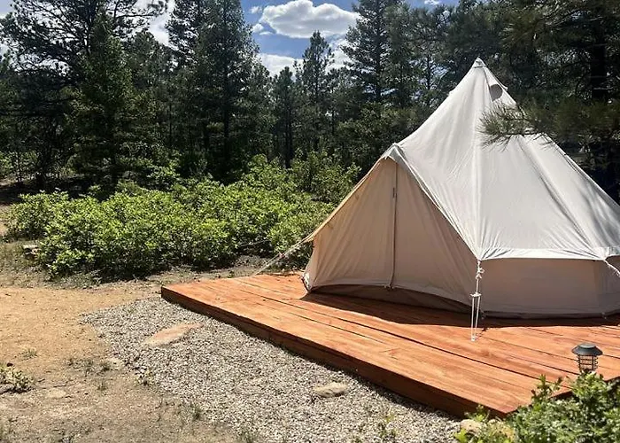 Private Bell Tent With Amazing Stargazing In Colorado