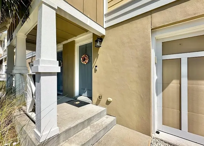 Dog-Friendly Townhouse With Private Beach Hot Tub Pool Tennis Golf Gym Ac