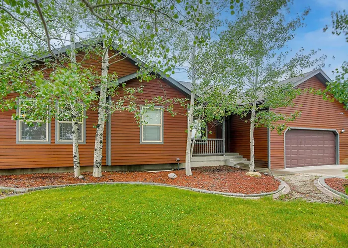 Hike, Golf & Explore: Driggs Home W/ Patio & Grill