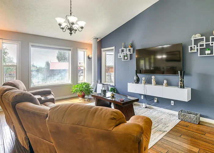 Hike, Golf & Explore: Driggs Home W/ Patio & Grill