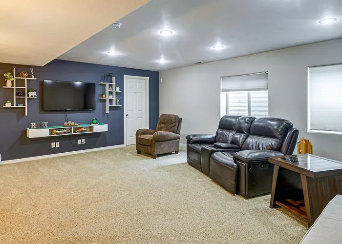 Hike, Golf & Explore: Driggs Home W/ Patio & Grill