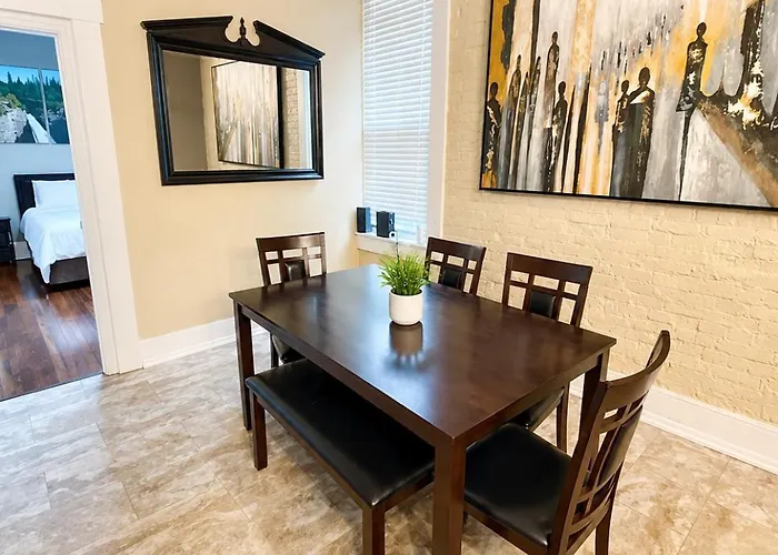 Historic Main St Apt | Private Garage
