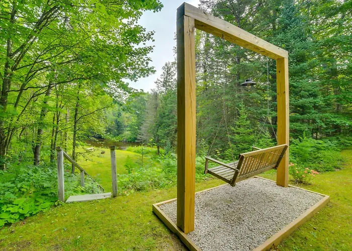 Fish, Hike & Relax: Riverfront Manistique Cabin