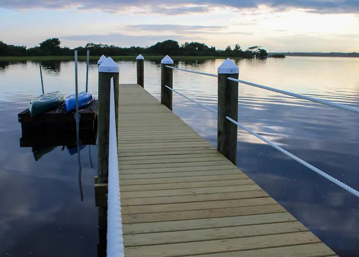 Dock + Water Access: Charlestown Beach Escape!