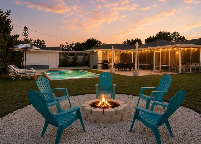Calma House - 4Br Pool Home, Guest Suite, Gym, Minutes From Anna Maria Island