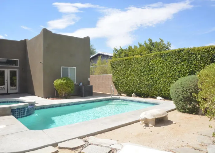 Private Mineral Spa With Mountain Views An Outdoor Theatre By Palm Springs