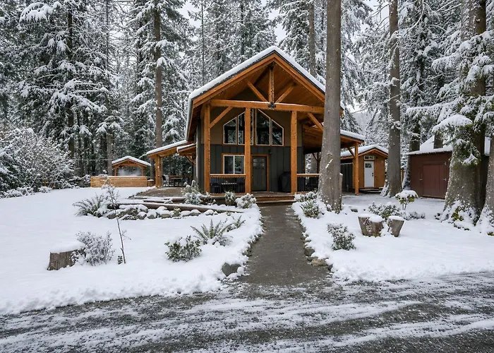Mt Hood Cabin Hot Tub Fire Pit Dog-Friendly