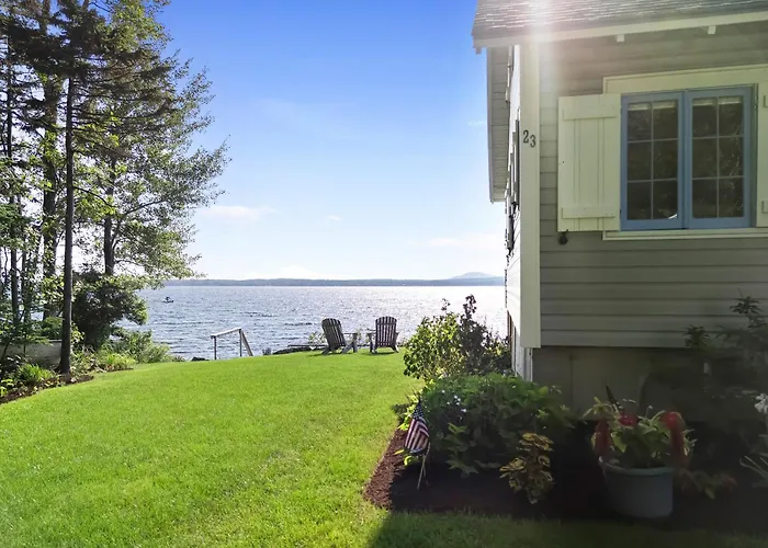 Sunset Cottage: Bayfront 3Br Cottage With Beach Access, Fire Pit, Wifi, And Acadia Nearby