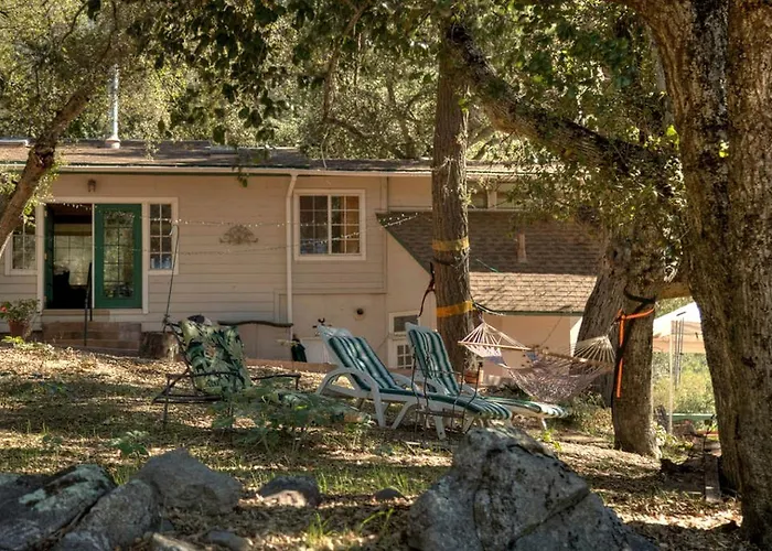 Picturesque Getaway Rental With A Yoga Deck In The Palomar Mountains Of California
