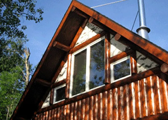 Rustic Lakeside Cabin Rental With A Paddleboat And Canoe In Rhinelander, Wisconsin