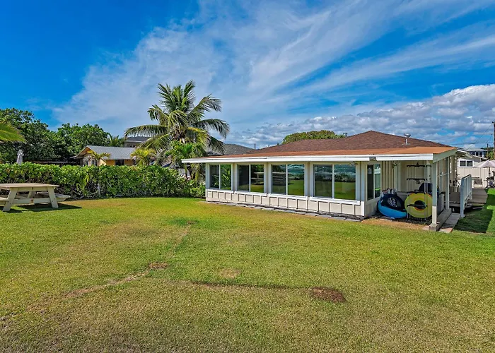 Ocean-Beach Front Family Dream Vacation Ewa Beach Home Wfull Beach Access