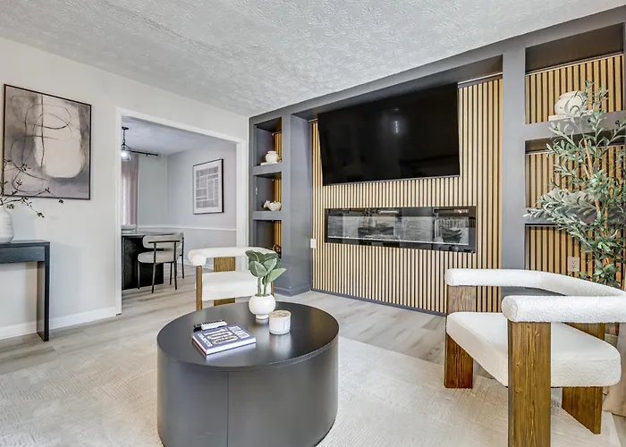 Private Yard & Theater! Modern College Park Home