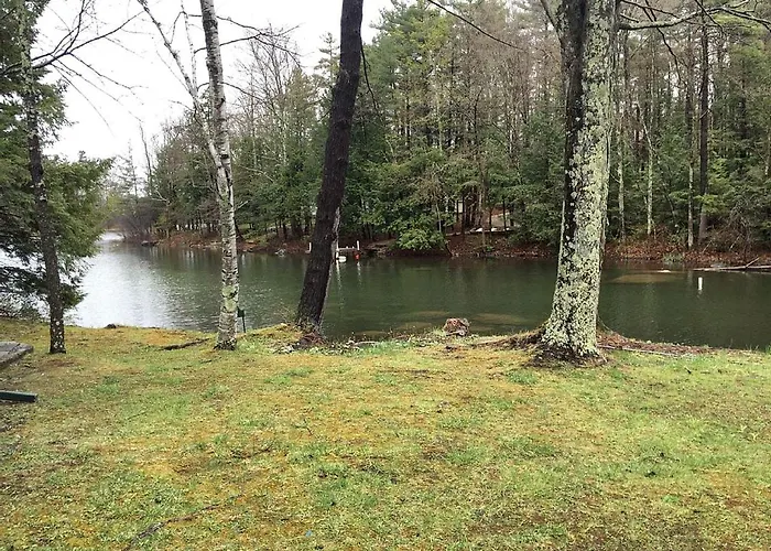 Beautiful Waterfront Cottage Rental With Lake Views In The Berkshires
