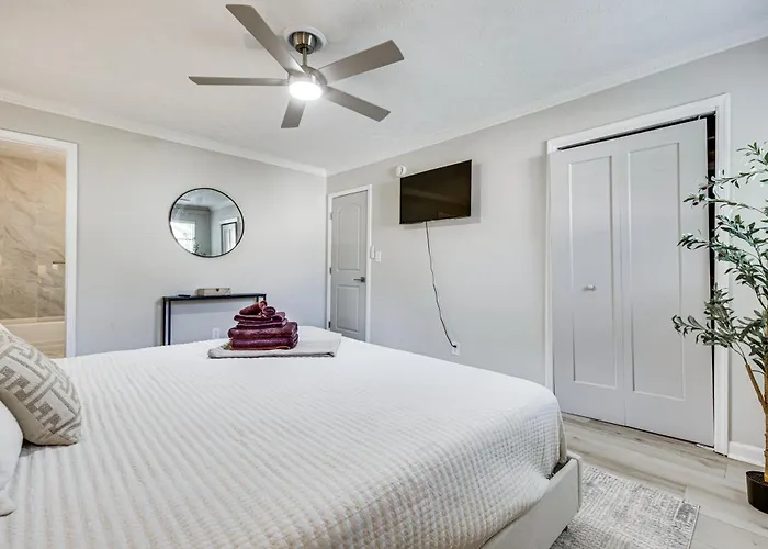 Private Yard & Theater! Modern College Park Home