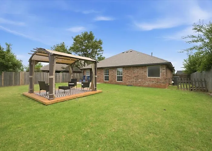 Family Friendly 3Br, Loft Office Near Okc