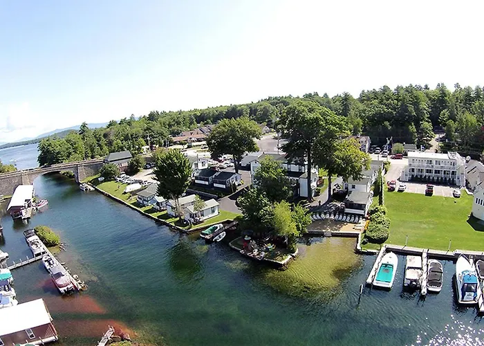 Comfortable Group Camping Rental With Weber Gas Grill In Lake Region Of New Hampshire