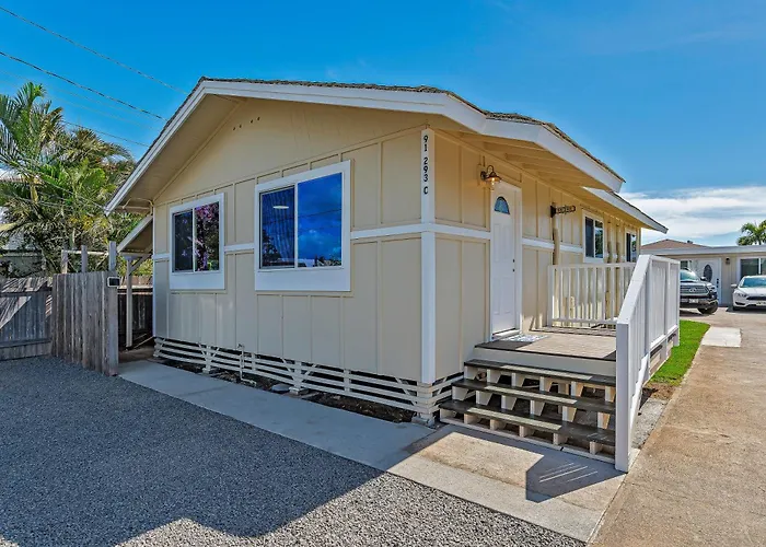 Renovated Steps To The Beach Cottage In Ewa Beach Serene Home C