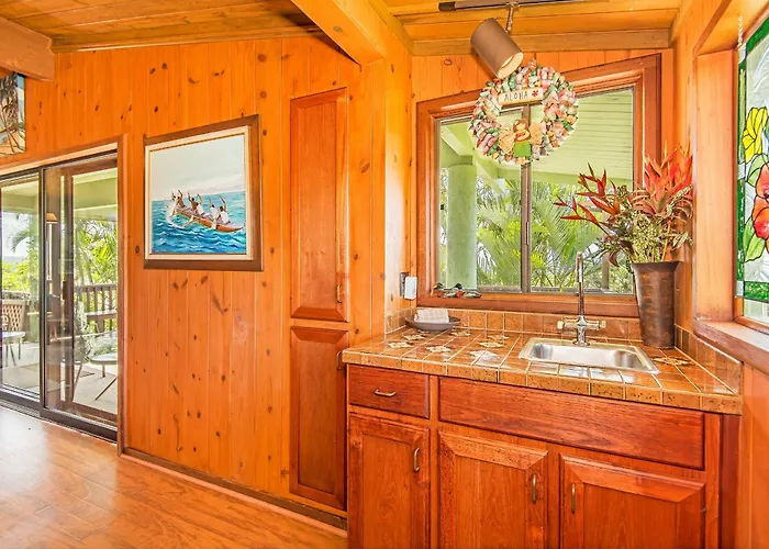 North Shore Rural Serene Home With Ocean-Mt Views