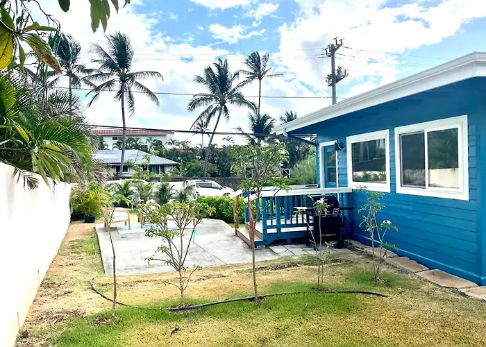 Cozy Lanikai Cottage Walking Distance To The Beach-Near Shops Restaurants