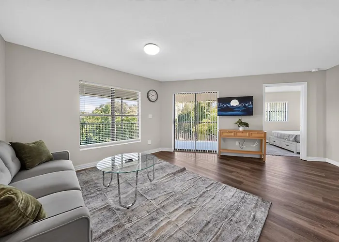 Bright Furnished Space With Community Amenities