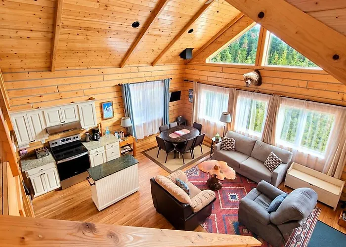 Denali Wild Stay - Bear Cabin With Hot Tub And Free Wifi, Private, Sleep 6