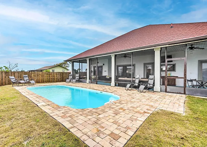 Mexico Beach Retreat W/ Grill & Private Pool!