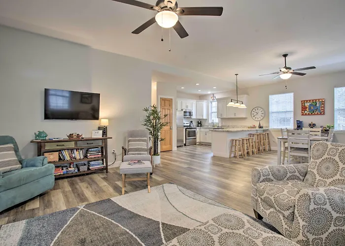 Waveland Home Near Beach: Pets Allowed!