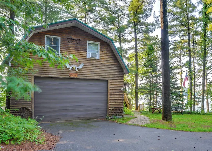 Lakefront Harrisville Cabin W/ Dock & Decks!